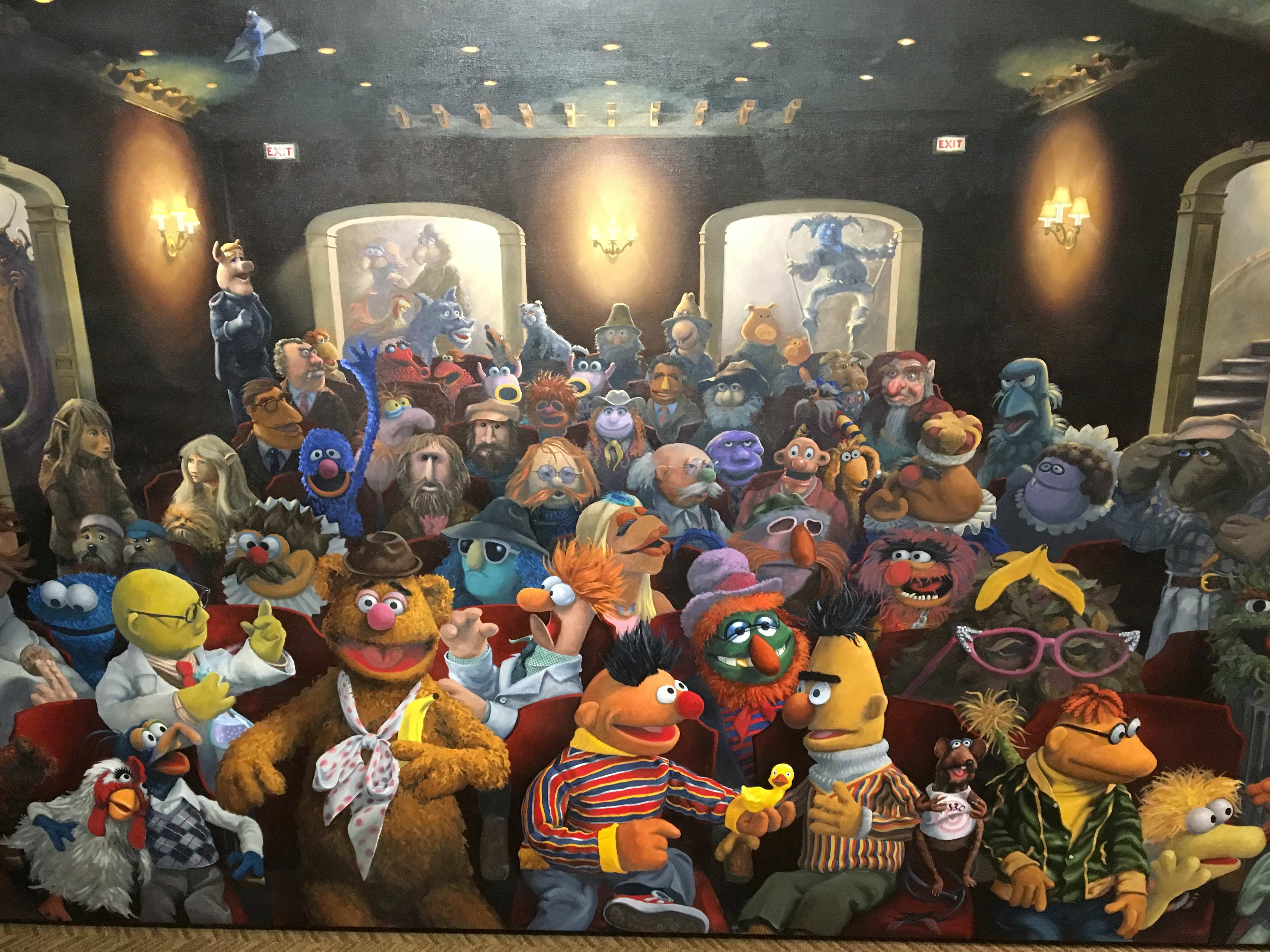 Muppet Mural